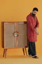 Load image into Gallery viewer, Rustic Ember Kurta