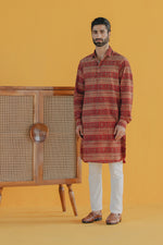 Load image into Gallery viewer, Sands of Sindh Red Kurta