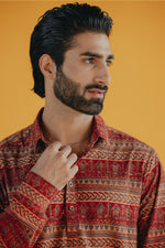Load image into Gallery viewer, Sands of Sindh Red Kurta