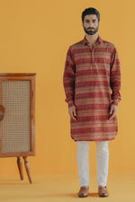Load image into Gallery viewer, Sands of Sindh Red Kurta