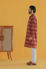 Load image into Gallery viewer, Sands of Sindh Red Kurta