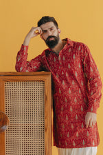 Load image into Gallery viewer, Saharan Sunset Kurta